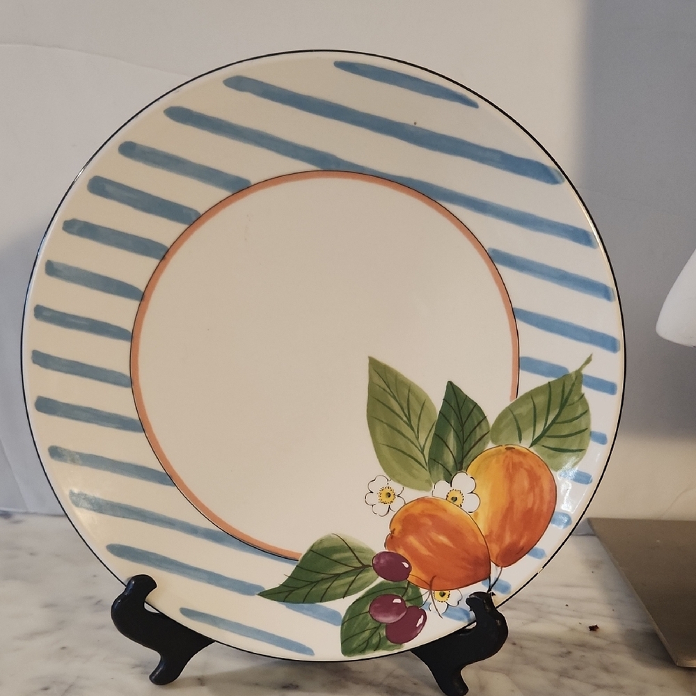 Vintage Mikasa Sunshine Harvest Dinner Plates 11" Set of 3